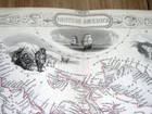 1849 Tallis Rapkin Map British America Canadian Washington Russian Alaska Canada