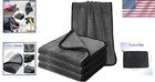 Microfiber Cleaning Cloths 3 Pack Ultra Absorbent Bath Towels For Windows Car   