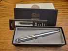 Quill Chrome Plated Metal Bubble Ballpoint Pen B b Rocks  Engraved