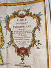 Philippines 1752 Nicolas Bellin Nice Antique Engraved Map 18th Century