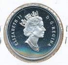 1997 Canada Proof Silver Dollar Hockey