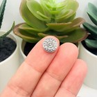 4  20 Or 50 Pieces  Antique Silver Round Tribal Spacer Beads  10mm - Us Seller