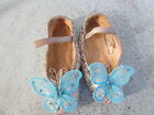 Fairy Slippers Child Sz 11 Girl Ballet Shoes Glitter Pixie Halloween Costume  2
