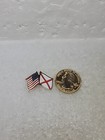 Usa   Alabama State Friendship Flag Bike Hat Cap Lapel Pin Enamel