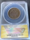 1851 Braided Hair Large Cent Ms63 Anacs M51