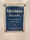 Vintage Modess Vending Machine - Nickel Operated Vending Machine