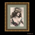 Stage Actress And Dancer Elsa De Mendes Original Antique Photo Postcard