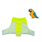 Bird Harness And Leash  Adjustable Parrot Flight Harness Vest With Reflective St