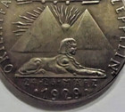 Graf Zeppelin Lz 127 Journey 1929 Flights To Egypt Medal