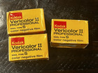 3 Boxes Kodak Vericolor Ii Professional Color Negative Film Vps 135-36   135-20