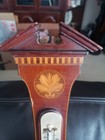 Vintage Mahogany Short   Mason Tycos Wheel Barameter England