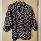 Vintage Japanese Fabric Kurume Kasuri Handmade Women s Samue Old Cloth