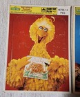 Vintage Sesame Street 2 Frame Tray Puzzle Lot Jim Henson Muppets Ctw Golden
