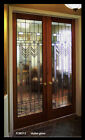 1 -  Custom Size  Stained Glass Designer Door  40  X 86 
