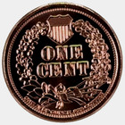 Copper Art Coin   Indian Head Cent Design   Fine  999 Bullion   Minted In Usa