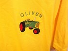 Nice Oliver Tractor Yellow T-shirt With Tractor