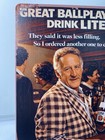 Miller Lite Beer Bob Uecker Sign Milwaukee Brewers High Life