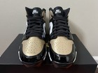 Jordan 1 Mid Youth Multisport Cleat Gold Black Hf6883-701 Football Baseball