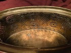 Mottahedeh Brass Flared Rim Angel Footed Bucket Planter  Pot 14   