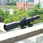 Svd 4-12x42 Tactical Red Llluminated Glass Reticle Ak Riflescope   Side Mount