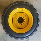 Pair Of 2-hd 27x8 50-15 6 Lug Tires rims For New Holland   John Deere Tractor