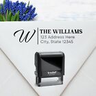 Custom Initial And Name Address Stamp  Personalized Self-inking Stamp   4914