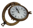 Antique Navigation Marine Ship Porthole Brass Wall Decor Clock 12 Inch Best Gift
