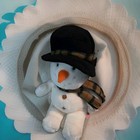 Snowflake The Snowman Russ Berrie Plush 16  Snowman Vtg