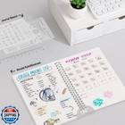 Ahgxg Bullet Dotted Journal - Dot Grid Spiral Notebook A5  160 Pa