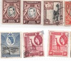 British East   West Africa Stamps Lot Kgvi Qeii Kut Nigeria Gold Coast Wildlife