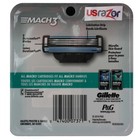 Gillette Mach 3 Razor Blades Men Refills Cartridges Fits M3 Power 5 10 20 40 80