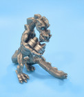 Rawcliffe Pewter Romantic Valentine Dragon With Tie Heart-shaped Candy Box 1992