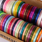 25 Yards 6mm Silk Satin Ribbon Roll For Crafts Diy Bow Gift Wrap Wedding Decor