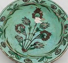 17th Century Ottoman Turkish Iznik Pottery Dish 9 4 Inches A f
