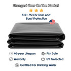 Pond Liner  26x40 To 80x80 30mil resistant durable waterproof fishpond roof Safe