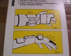 1991-92 Ebonite Z-loc Series Zl-1 Red Rh Large Bowling Wrist Aid - Glove