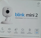 Blink Mini 2nd Gen Indoor outdoorplug In Smart Security Camera-white