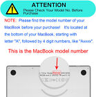 Case For Macbook Pro air With Keyboard Cover screen Protector 2xtype C Usb Adapt