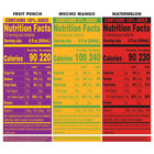 Arizona Juice Variety Pack 20 Oz   24 Count  Mucho Mango Watermelon Fruit Punch