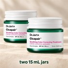 Dr jart  Cicapair Soothing Color Correcting Treatment Makeup Base 15ml X2