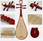 Redwood Rosewood Pipa  chinese 4-stringed Lute  Biwa Musical Instrument  Pipas