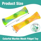 Yuqilin 120 Pcs Fidget Toys Marble Mesh Bulk  Stress Small  Mulit 