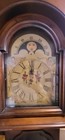Colonial Mfg  Co  Chain-driven Grandfather Clock Moon Dial Westminster Chime