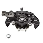 Pair Front Steering Knuckle wheel Hub Bearing For 2003 2004-2008 Toyota Corolla