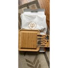 Bamb  si Collection Bamboo Charcuterie Cheese Board Set