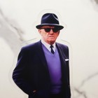 George Halas Standee - Bears Legend Papa Bear Man Cave Memorabilia   Collectible