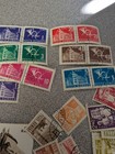 Vintage Romania Posta Romana Stamp Lot 41 Stamps Dogs Horses Porto Buildings   