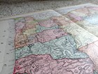 Oregon Vintage Original Antique State Map Rand Mcnally 1899 Atlas 28  X 21 5 