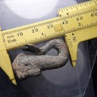 Ancient Roman Antiquities 1st-2nd Century Ad  A Convex Bronze Mount Of A Dolphin
