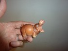 Darling Vintage Josef Originals Hippopotamus House Hippo Figurine Open Mouth